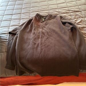 Brandini V-Neck Brown Sweater